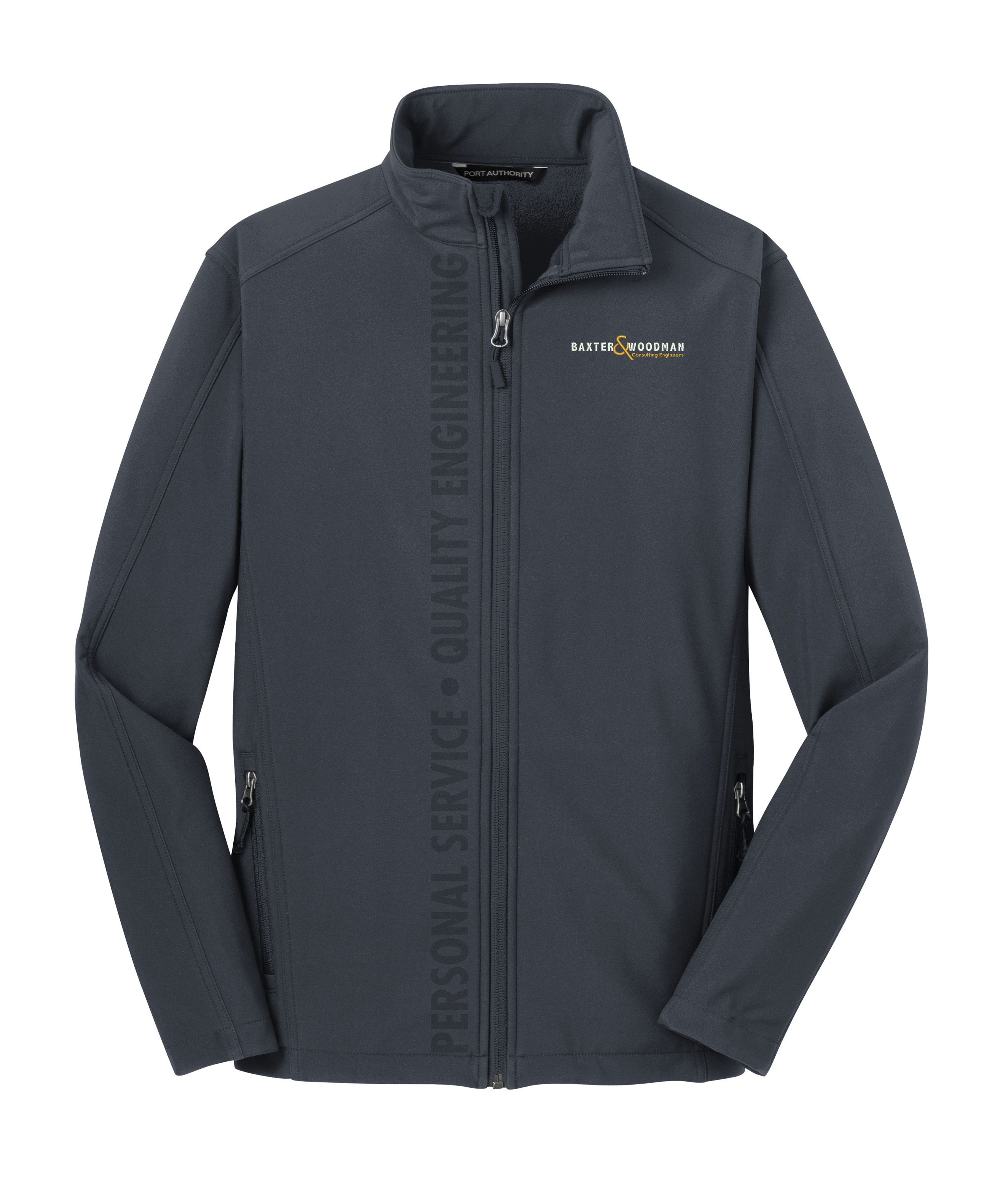 Laser Etched Port Authority® Core Soft Shell Jacket