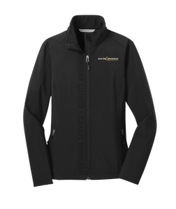 Laser Etched Port Authority® Ladies Core Soft Shell Jacket