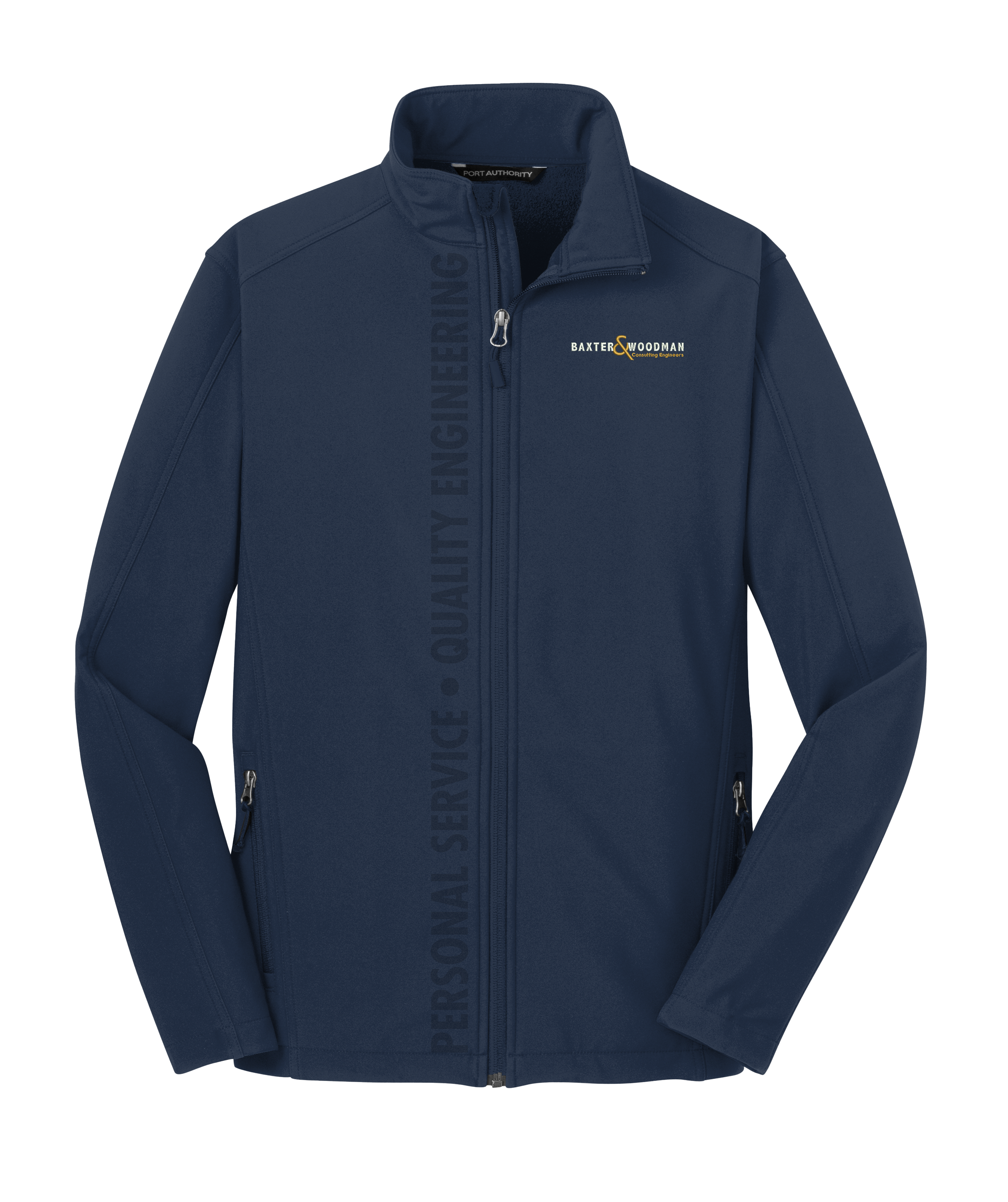 Laser Etched Port Authority® Core Soft Shell Jacket