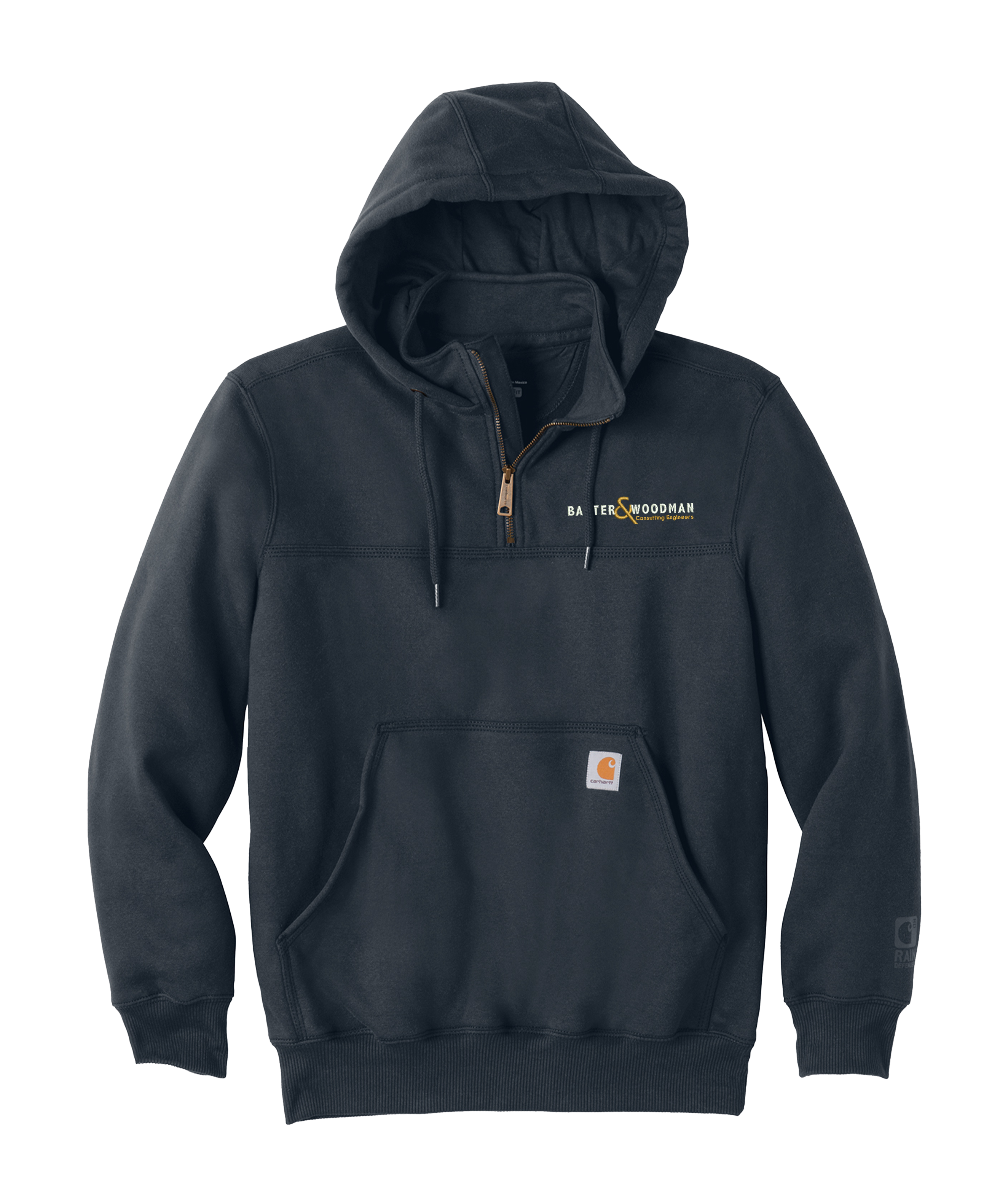 Carhartt ® Rain Defender ® Paxton Heavyweight Hooded Zip Mock Sweatshirt