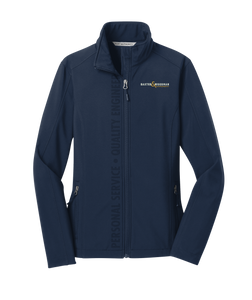 Laser Etched Port Authority® Ladies Core Soft Shell Jacket