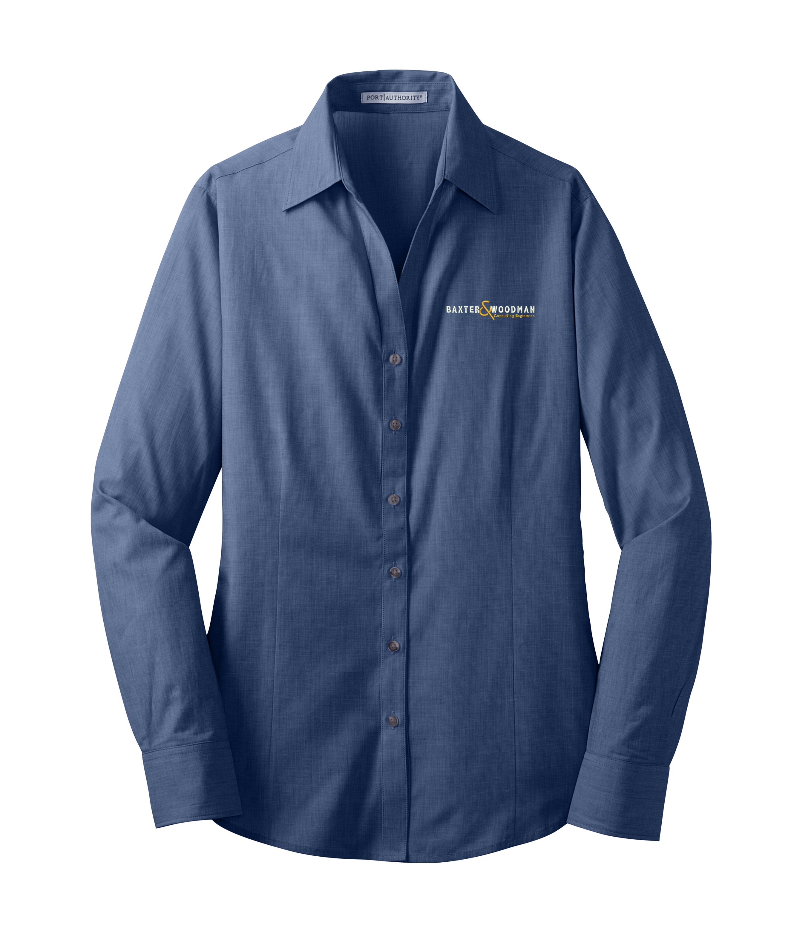 Port Authority® Ladies Crosshatch Easy Care Shirt